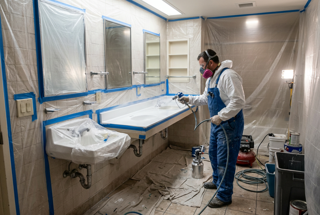 Shower & Tile Refinishing — NKY Bathroom Refinishing Pros