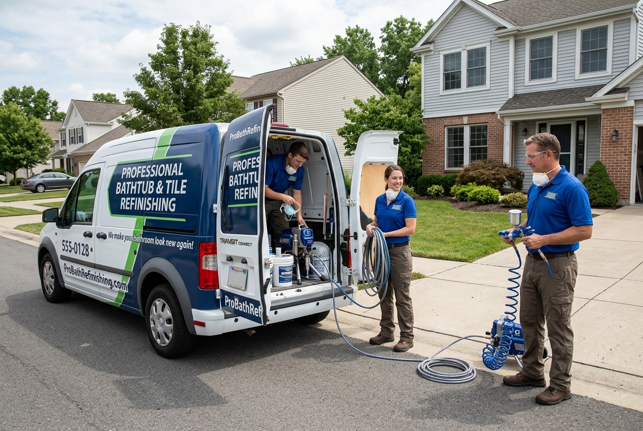 NKY Bathroom Refinishing Pros team